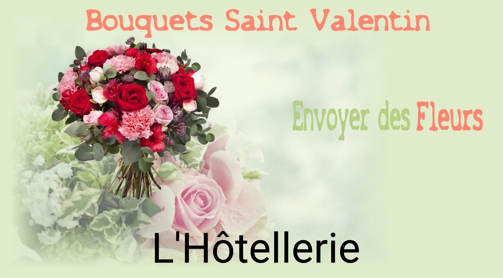 Roses de Saint-Valentin livrées à L'Hôtellerie